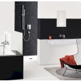 Смеситель Grohe Eurocube 19895000 для раковины с кубическим дизайном и технологией SilkMove - миниатюра фото 8