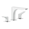 Смеситель для раковины GESSI Rilievo на 3 отверстия, хром (59012#031) - миниатюра фото 1