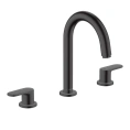 Смеситель для раковины Hansgrohe Vernis Blend матовый черный (71553670) - миниатюра фото 1