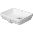 Раковина Duravit Vero для нижнего монтажа без отверстий, белый (330430000) - миниатюра фото 1