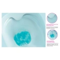Подвесной унитаз Cersanit Carina New с технологией Clean On - миниатюра фото 5