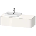 Подвесная тумба Duravit Happy D.2 Plus, 354x1300x550 мм, 1 ящик, белый глянец (HP4942L2222) - миниатюра фото 1