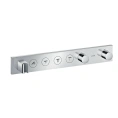 Термостат для душа AX Select 600/90 встраиваемый, 4 выхода, хром (18357000) - миниатюра фото 1