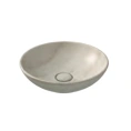 Раковина накладная Globo Le Pietre круглая 40x14 см с донным клапаном цвет травертино (LAT41.TR) - миниатюра фото 1