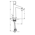 Смеситель для раковины Hansgrohe Talis Select S 190, хром (72044000) - миниатюра фото 2