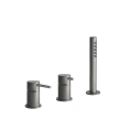 Смеситель для ванны GESSI 316 с выдвижной лейкой и функцией наполнения через перелив (54043#239) - миниатюра фото 1