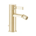 Смеситель для биде GESSI INCISO однорычажный с донным клапаном — золото (58007#246) - миниатюра фото 1