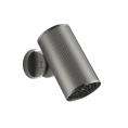 Настенный верхний душ GESSI 316 RIGADO 79 мм «Тропический ливень» (Steel Brushed) (57277#239) - миниатюра фото 1