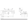 Подвесная тумба с умывальником Duravit Happy D.2 Plus — готовое решение для вашей ванной (HP4348O2222) - миниатюра фото 2