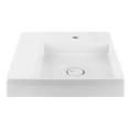 Подвесная раковина Gessi Rettangolo 45x45 см белая с донным клапаном - миниатюра фото 1