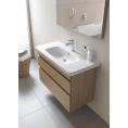 Раковина Duravit DuraStyle 1200x480 мм для мебели без перелива, белая (2320120041) - миниатюра фото 3