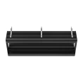 Профиль линейный GESSI BINARIO 1090 мм, Black XL (без подготовки под модули) (61019#299) - миниатюра фото 1