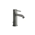 Смеситель для биде GESSI 316 на 1 отверстие с донным клапаном, излив 118 мм, сталь матовая (54207#239) - миниатюра фото 1