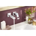 Смеситель Grohe Eurocube 19895000 для раковины с кубическим дизайном и технологией SilkMove - миниатюра фото 5