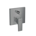 Смеситель для ванны Hansgrohe Metropol с переключателем, шлифованный черный хром (32545340) - миниатюра фото 1
