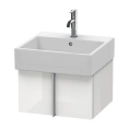 База под раковину Duravit Vero Air 298x484x431мм с выдвижным ящиком, белый глянец (VA612402222) - миниатюра фото 1