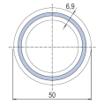 Труба PP-RCT стекловолокно WAVIN Ekoplastik Fiber Basalt Plus 50x6-9 - миниатюра фото 3