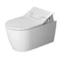 Подвесной унитаз Duravit ME by Starck с SensoWash, креплением Durafix и покрытием HygieneGlaze (2528592000) - миниатюра фото 1