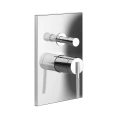 Встраиваемый однорычажный смеситель Gessi Ingranaggio на 2 выхода с переключателем, хром (63577#031) - миниатюра фото 1