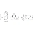 Комплект для ванной комнаты Jacob Delafon Patio E5504, матовый никель (E5504-NF+E4316-00+E4187-00+E70021-00) - миниатюра фото 9