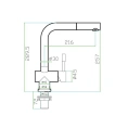 Смеситель для кухни Zorg Inox Vitis: стиль, долговечность и комфорт - миниатюра фото 2