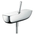 Смеситель для душа Hansgrohe PuraVida 15672000 с термостатом: комфорт и стиль в каждой детали - миниатюра фото 1