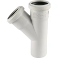 Тройник канализационный Raupiano Plus 50/50х45° REHAU (РЕХАУ - 11212341001) - миниатюра фото 2