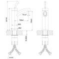 Стильный и функциональный смеситель Lemark Element LM5106S для вашей раковины - миниатюра фото 2