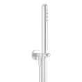 Душевой комплект Gessi Goccia белого цвета с держателем и ручным душем (33773#279) - миниатюра фото 1