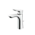Смеситель для раковины TOTO NC с донным клапаном и технологией Comfort Glide (хром) (TLG01301R) - миниатюра фото 1