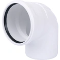 Отвод канализационный Raupiano Plus 110х87° REHAU (РЕХАУ - 11234641001) - миниатюра фото 1