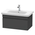 Тумба под раковину DURAVIT DURASTYLE подвесная, 730х448х398 мм, цвет Графит матовый (DS638104949) - миниатюра фото 1