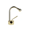 Смеситель для биде Gessi Goccia, 1 отверстие, цвет Gold CCP (уточните угол поворота носика) (33807#080) - миниатюра фото 1