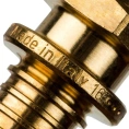 Переходник для труб из сшитого полиэтилена STOUT с наружной резьбой НР 16 x R 1/2 аксиальный - миниатюра фото 16
