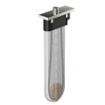 Hansgrohe sBox: Прямоугольная розетка для монтажа на край ванны в хроме (28010000) - миниатюра фото 1
