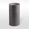 Раковина Kerasan Artwork BARREL Ø45×90 см, свободностоящая, цвет Ferro matt (474389) - миниатюра фото 1