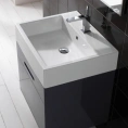 Раковина накладная GLOBO Stone 50x50 см, белая (SCQ51.BI*1) - миниатюра фото 1