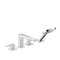 Смеситель для ванны Hansgrohe Metropol с ручным душем 3jet, излив 197 мм, хром (32552000) - миниатюра фото 1
