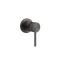 Встраиваемый смеситель GESSI 316 Brushed Black Metal PVD для одного источника воды (54219#707) - миниатюра фото 1