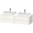 Тумба подвесная Duravit Happy D.2 Plus с 4 ящиками, белый глянец (HP4974B2222) - миниатюра фото 1