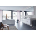 Раковина Duravit Happy D2 с переливом без отверстия 600x460 мм белый (2315600060) - миниатюра фото 2