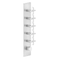 Термостатический смеситель GESSI INCISO на 5 источников с резьбой 3/4 (хром) (58230#031) - миниатюра фото 1