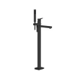 Напольный смеситель для ванны Gessi Rettangolo с ручным душем, цвет Black XL (53129#299) - миниатюра фото 1
