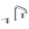 Смеситель для раковины Duravit C.1 на 3 отверстия, излив 160 мм, хром (C11060004010) - миниатюра фото 1
