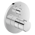 Термостатический смеситель Duravit C.1 для ванны скрытого монтажа с переключателем, хром (C15200018010) - миниатюра фото 1