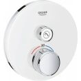 Термостат для душа Grohe Grohtherm SmartControl 29150LS0 (moon white) - миниатюра фото 1