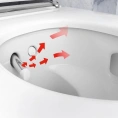 Подвесной унитаз Geberit AquaClean Mera Comfort с системой удаления запахов - миниатюра фото 4