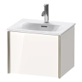 Подвесная тумба Duravit XViu 510x420х397 мм для раковины, белый глянцевый/champagne matt (XV40310B122) - миниатюра фото 1