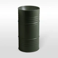 Свободностоящая раковина BARREL d 45 см от Kerasan Artwork в цвете Verde Muschio (4742K11) - миниатюра фото 1