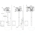 Смеситель для раковины GESSI 316 FLESSA потолочный электронный беспроводной в матовом графите (54024#239) - миниатюра фото 2